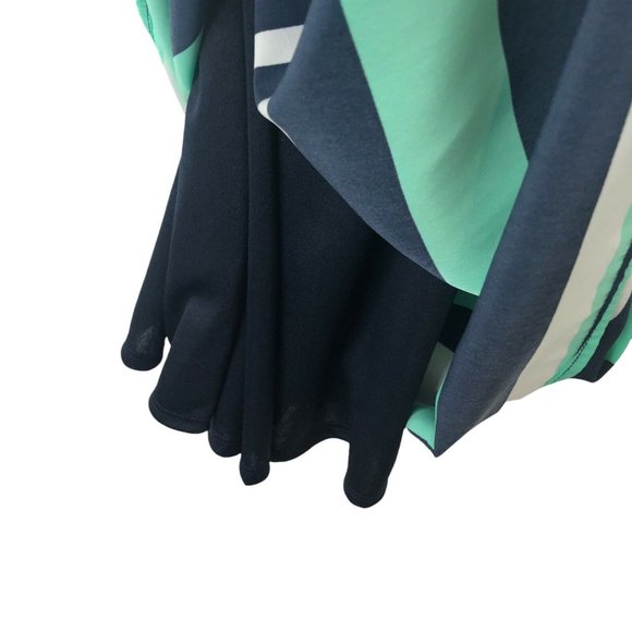 Bo Bel Multicolored Striped Dress Halter Tank Summer Style Lined Size M - Picture 4 of 6